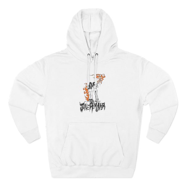 Jane Remover Evil Twin White Three-Panel Fleece Hoodie