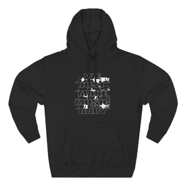 jane remover Music Baby Three-Panel Fleece Hoodie